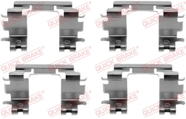 Accessory Kit, disc brake pad